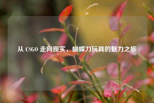 从 CSGO 走向现实，蝴蝶刀玩具的魅力之旅