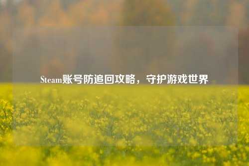 Steam账号防追回攻略，守护游戏世界